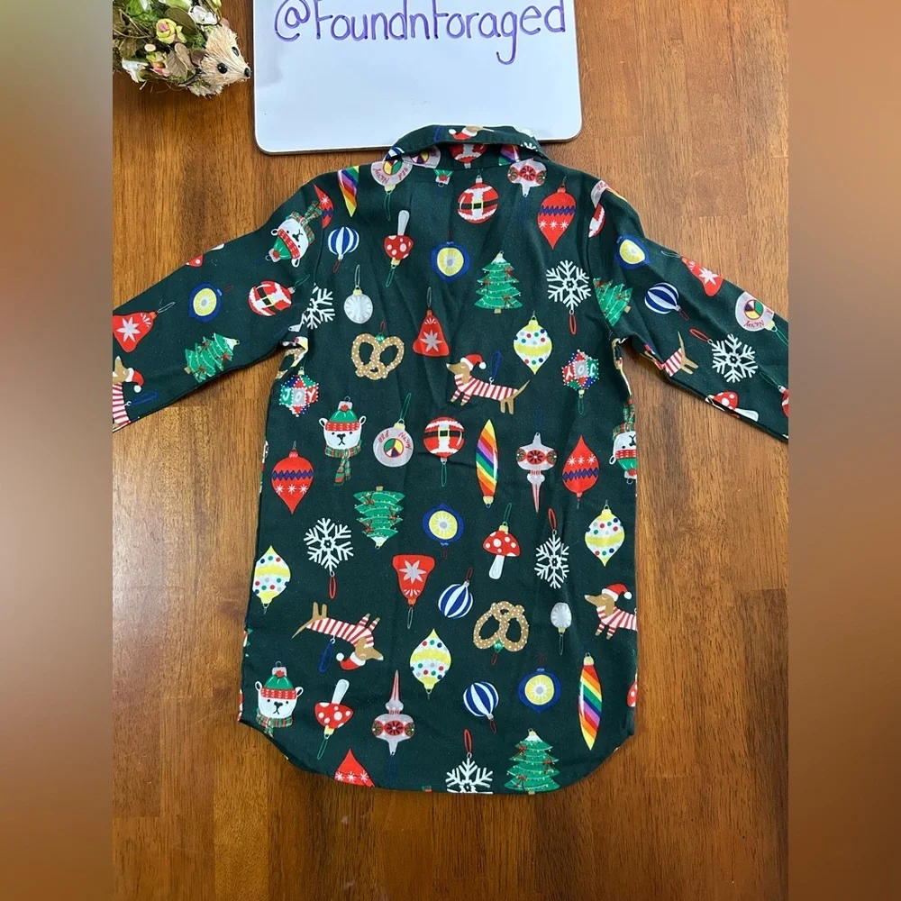 Whimsy Toddler Nightgown | Girls Size 3T | Cozy Flannel Feel